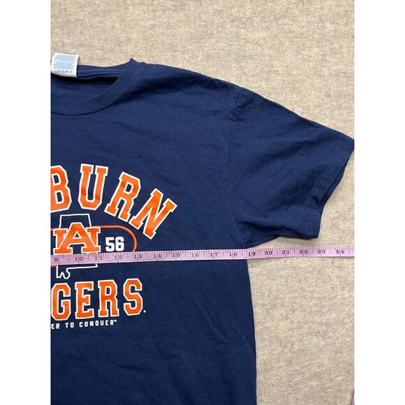 Auburn Tigers 1856 Ever to Conquer Crewneck Short Sleeve T-Shirt Men's Medium - Picture 5 of 6